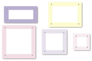 Heidi Grace Designs - Girlfriends Pocket Frames  (sold in 3's)